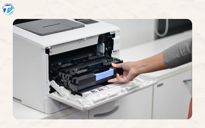Phát hiện máy in hết mực sớm giúp tránh hỏng hóc linh kiện bên trong máy